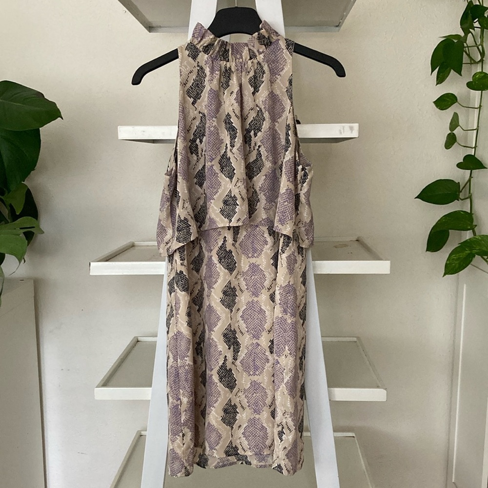 NWT Veronica M. Annabelle High Neck dress M
